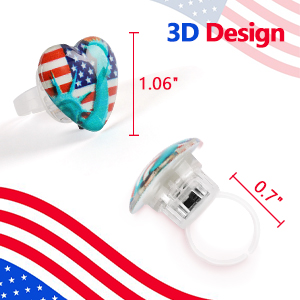 4th of july light up rings