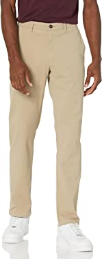 Amazon Essentials Men's Slim-Fit Casual Stretch Khaki Pant