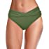 SHEKINI Women's Bikini Bottom Twist Front Cheeky Swimsuit Ruched Bathing Suit Bottoms