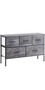 4 Drawer Dresser Nightstand Rustic Towe Living Room  Bedroom Hallway