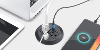 desk power outlet