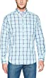 Nautica Men's Wrinkle Resistant Long Sleeve Button Front Shirt