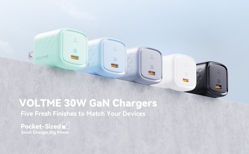 VOlTME 30W GaN Charger Series