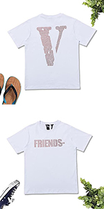 friends drilling logo t-shirt