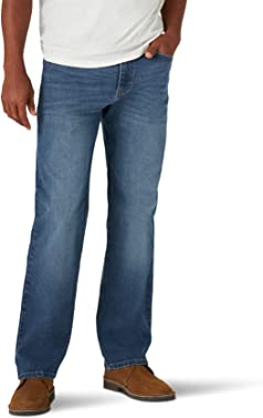 Wrangler Men's Free-to-Stretch Relaxed Fit Jean