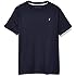 Nautica Boys' Short Sleeve Solid Crew Neck T-Shirt