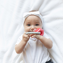 silicone teething bracelet