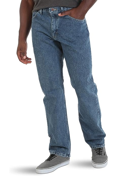 Men's Classic 5-Pocket Relaxed Fit Cotton Jean