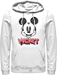 Disney Classic Mickey Heads Up Mens Pullover Hoodie