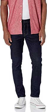 Amazon Essentials Men's Skinny-Fit Comfort Stretch Jean (Previously Goodthreads), Rinsed, 33W x 30L