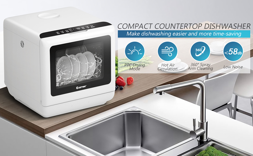 portable countertop dishwasher