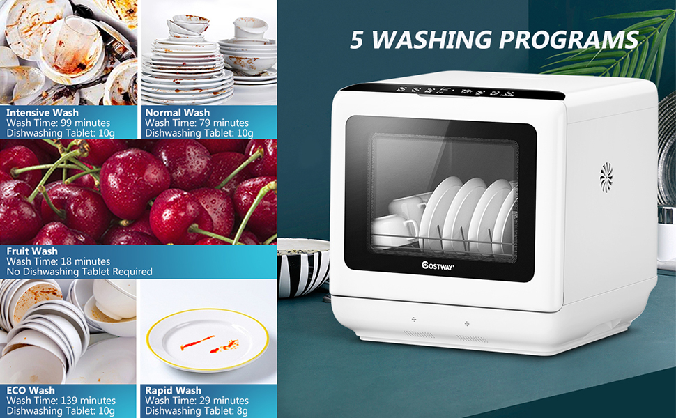 portable countertop dishwasher