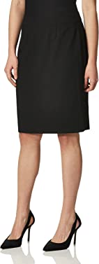 Calvin Klein Women's Straight Fit Suit Skirt (Regular and Plus Sizes)