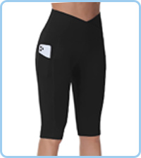 Knee Length Yoga Pants