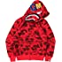 Baonmy Hoodie Fashion Camo Shark Jackets Ape Camo Jacket Boy Hoodies Girls Camo Hoodies