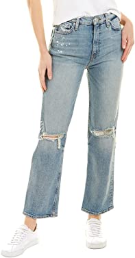 HUDSON Women's Remi High Rise, Ankle, Straight Leg Jean