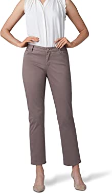 LEE Women’s Petite Relaxed Fit All Day Straight Leg Pant