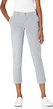 Tommy Hilfiger Hampton Chino Lightweight Pants for Women with Relaxed Fit