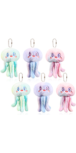 jellyfish keychains for kids