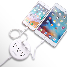 low profile power strip