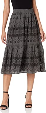 Lucky Brand Women's Lace Maxi Skirt