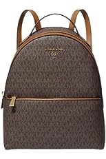 Valerie Medium Logo Backpack (Brown Acorn)