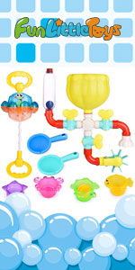 Flower Water Station Bath Toys