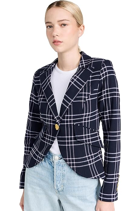 Women's One Button Blazer