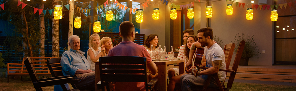 Light up your outdoor patio