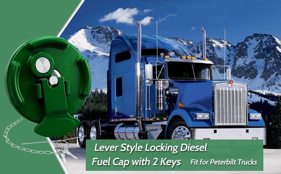 Lever Style Locking Diesel Fuel Cap