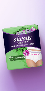 Always Discreet Underwear