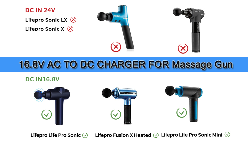 16.8V Charger for Massage Gun