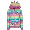 Nickelodeon JoJo Siwa Girls Zip-Up Hoodie, JoJo Siwa Zip-Up Hooded Sweatshirt for Girls (Rainbow Gradient, Size 7/8)