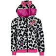 L.O.L. Surprise! Girls Zip-Up Hoodie, LOL Surprise Zip-Up Hooded Sweatshirt for Girls (Cheetah Print, Size 7/8)