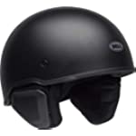 Bell Reconn Asphalt Adult Cruiser Motorcycle Helmet - Matte Black/Medium