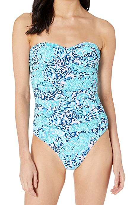 Women's Flamenco One-Piece Light Aqua Spritz 4 One Size