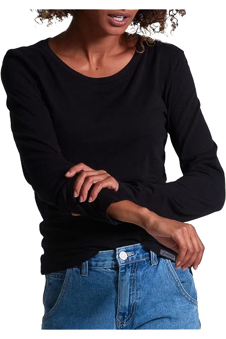 Women's Long Sleeve Bamboo T-Shirt