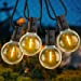 Brightown Outdoor String Lights 100FT - LED String Lights G40 Globe Patio Lights Energy Saving with 52 Bulbs(2 Spare), Waterproof Shatterproof Hanging Outdoor Lights for Patio Outside Garden Backyard