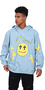 Smiley Hip Hop Style Hoodie