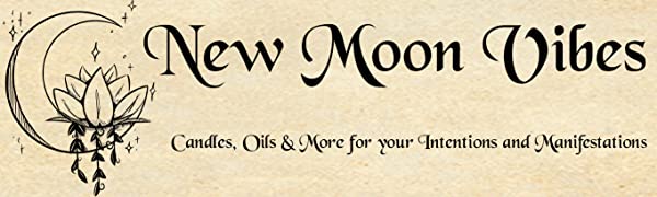 New Moon Vibes Candles Oils and More for your Intention and Manifestation spells