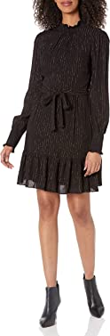 Tommy Hilfiger Women's Scuba Crepe Fit & Flare Dress