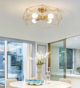 Semi Flush Mount Ceiling Light 