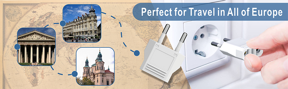 Us to Europe Plug Adapter