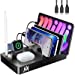 KKM 7 in 1 Charging Station for Multiple Devices, 40W Charging Dock Multi USB Charger Station Compatible with iPhone 14/13/12/iPad/Cell Phone/Tablets/AirPods/iWatch/Apple Pencil (with 3 Short Cables)