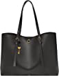 Fossil Women's Kier Vegan Cactus Leather Tote Bag Purse Handbag