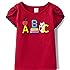 Gymboree Girls' and Toddler Embroidered Graphic Short Sleeve T-Shirts