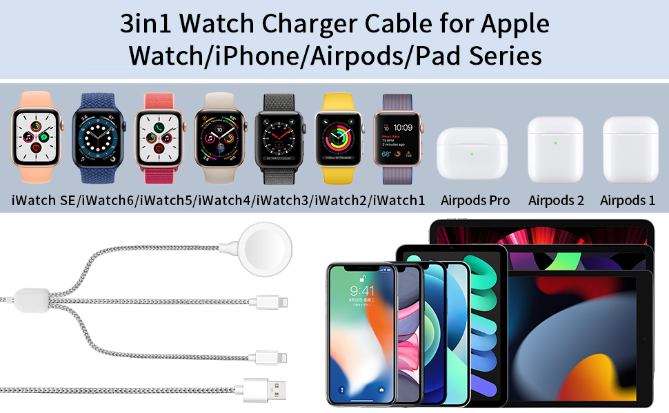  iWatch Charger Cable 