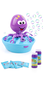 Octopus Bubble Machine