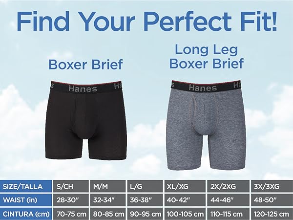 CFF Size Chart