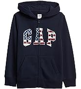 GAP Boys'' Logo Hoodie Hooded Sweatshirt